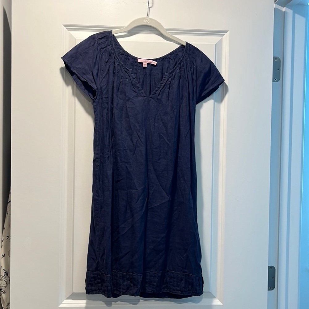 Calypso St. Barth Linen Mini Dress